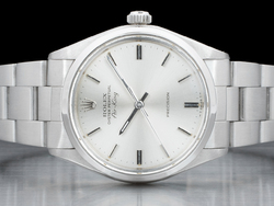 Rolex Air-King 34 Argento Oyster 5500 Silver Lining 